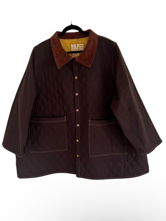 Big Bud Press Jackets & Blazers - Big Bud Press Quilted Coat in Espresso Brown 3XL